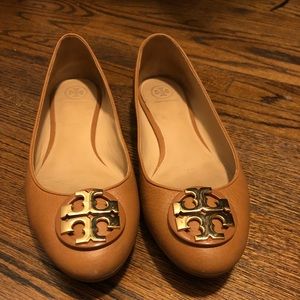 Tory Burch brown ballet flat